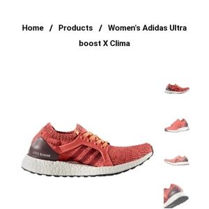 Adidas barley ultra boost clima cool running shoe